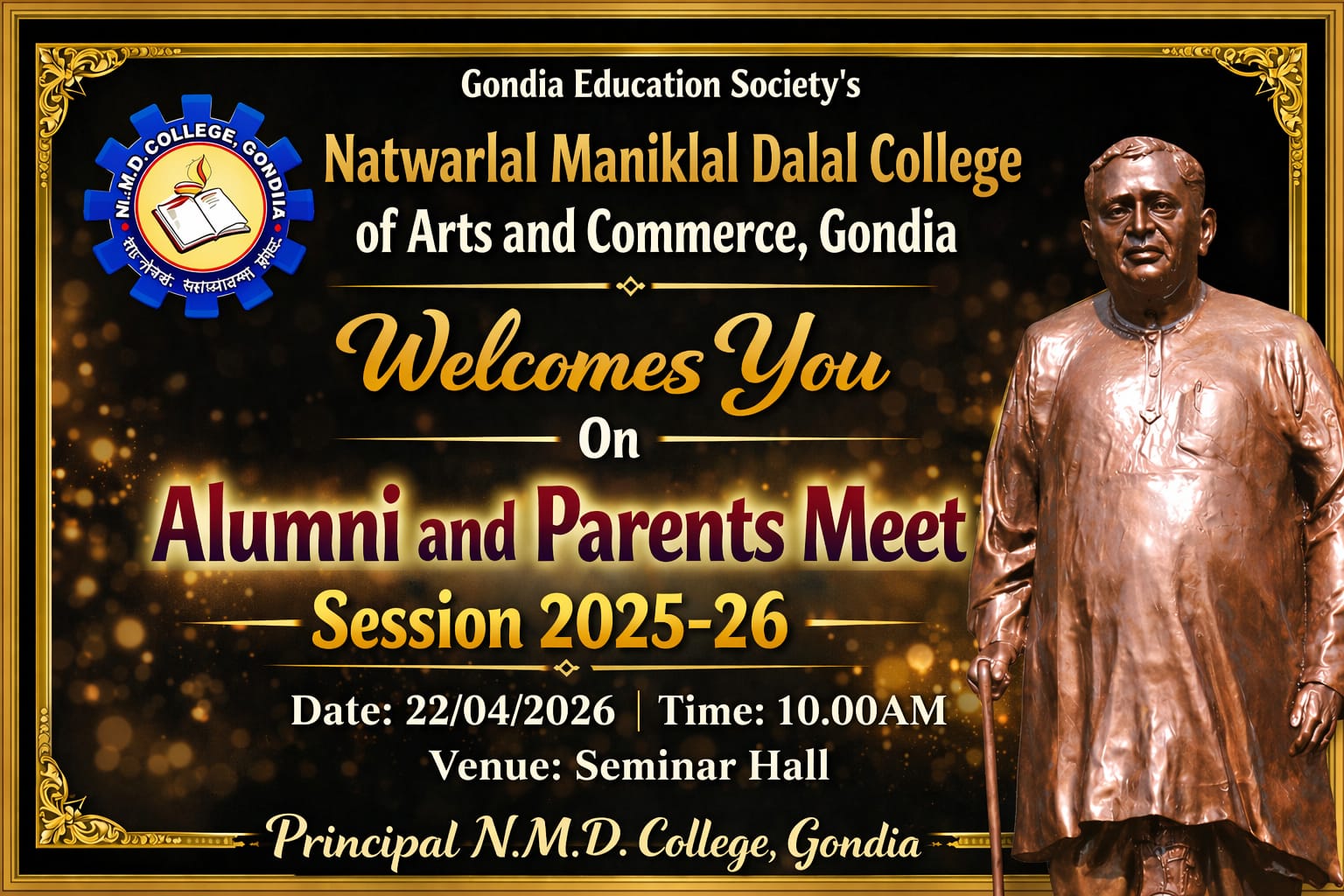 Alumni and Parents meet program was held in the college
